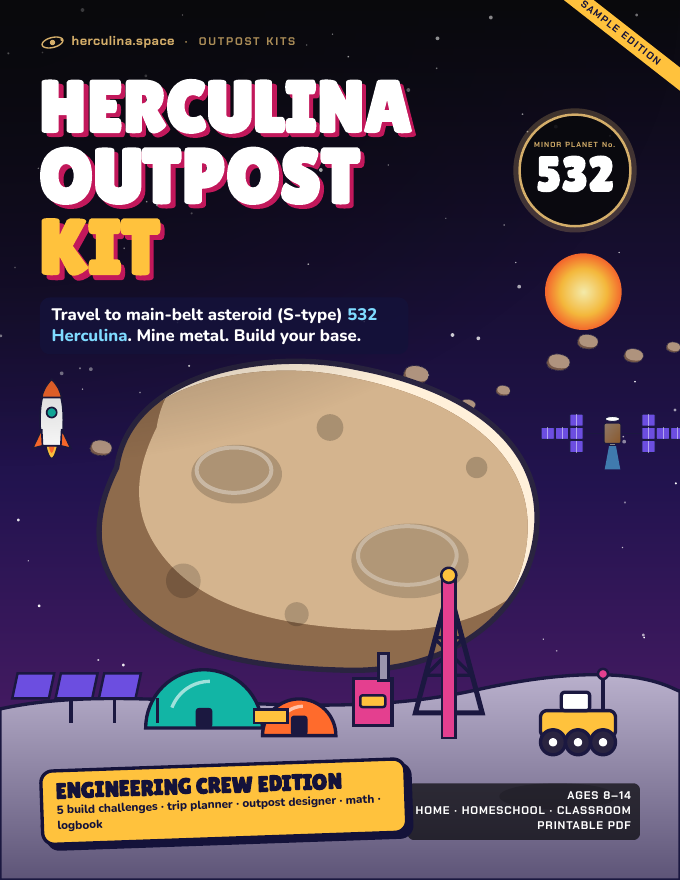 Herculina Outpost Kit sample, page cover